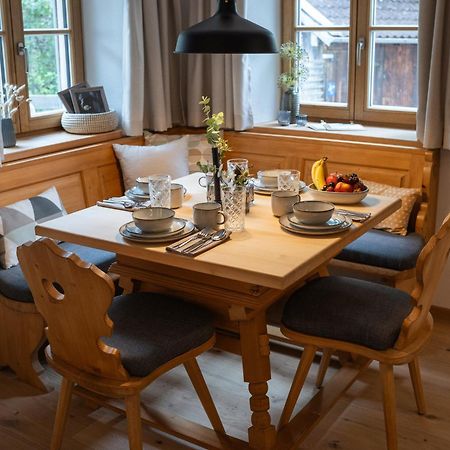 Neu - Ferienhaus Moritz & Josie Zur Alleinnutzung Ohlstadt Eksteriør bilde